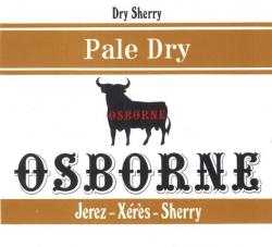 Dry Sherry (Pale Dry), Osborne, Jerez-Xeres-Sherry 