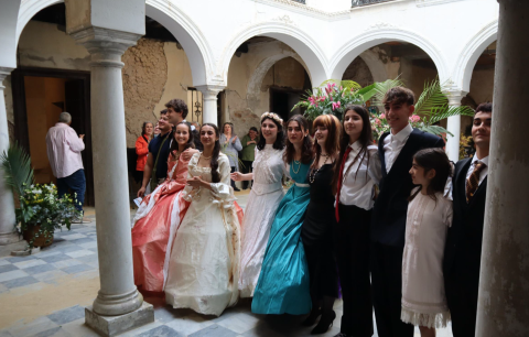Grupo de Teatro Balbo en Palacete Fernán Caballero de Osborne