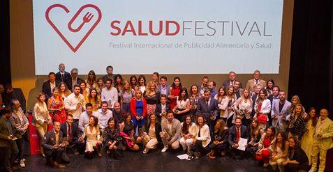 Foto de todos los premiados SaludFestival